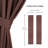 Millendon Energy Saving Modern Polyester Grommet Room Darkening Curtain Pair-1411589316-1470439795