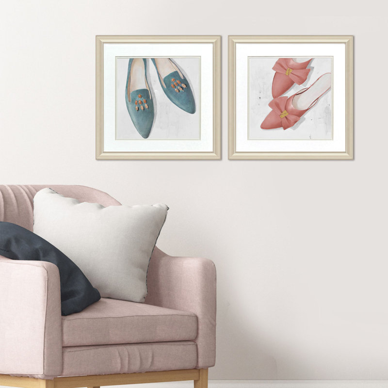 Flats Heels Framed Art