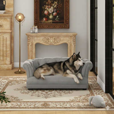 Canapé-lit pour chien 36,5 po Chesterfield