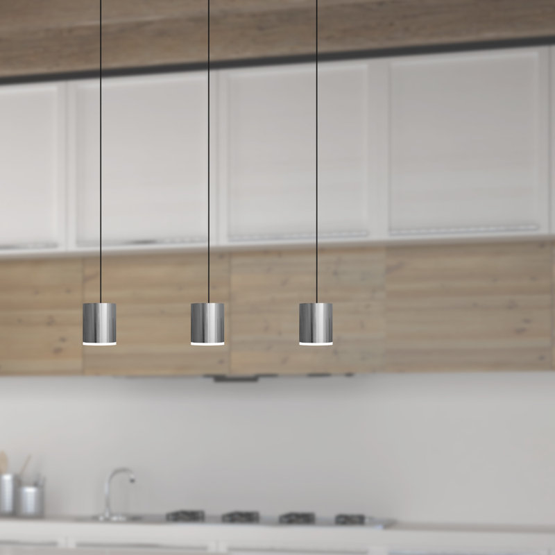 Andromedae 3 - Light Kitchen Island Pendant, Nickel