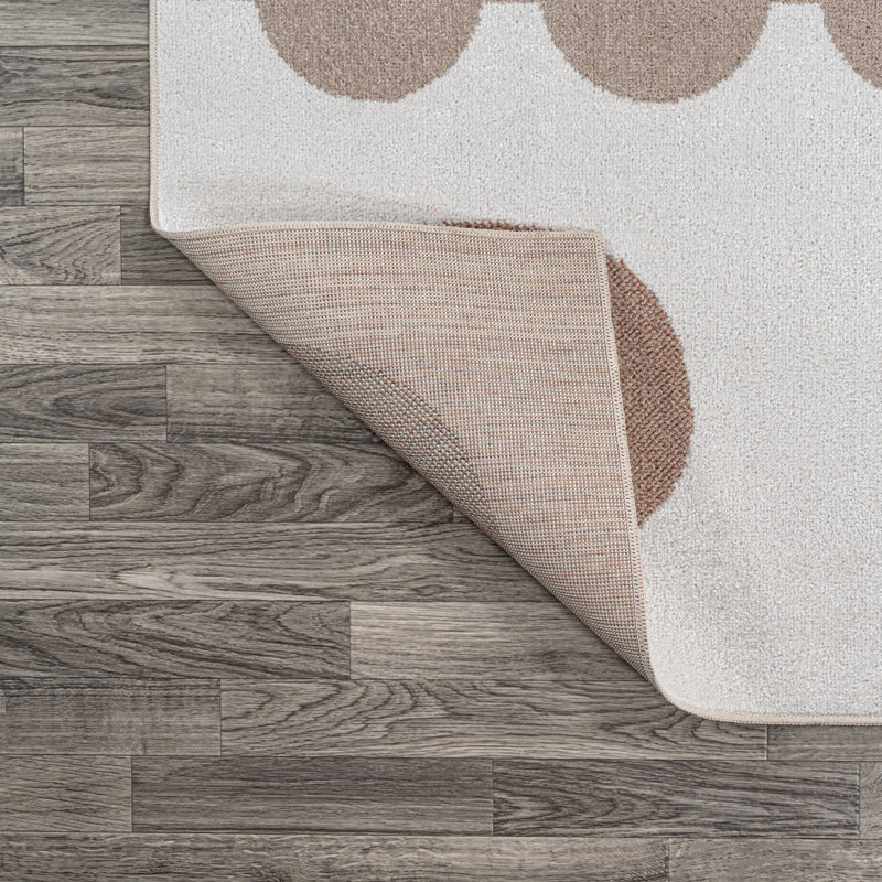 Tapis crème / multicolore Kenye, Rectangle 7 pi 10 po x 10 pi