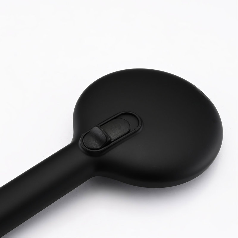 10" Rain Shower Head & Handheld - Matte Black Metal Muscular Dual And 3