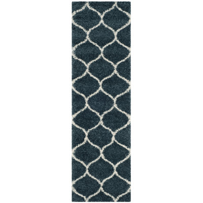 Darrold Hudson Shag Performance Geometric Rug