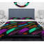 Ensemble de housse de couette à peinture rétro designart-35228273