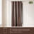Panama 100% Cotton Room Darkening Curtain-15866600