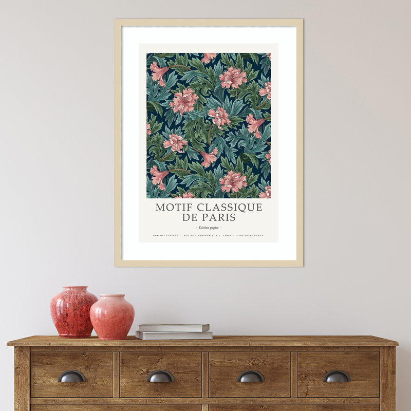Motif Classique 1 by Design Fabrikken, 33.25" H x 25.25" W, Brown