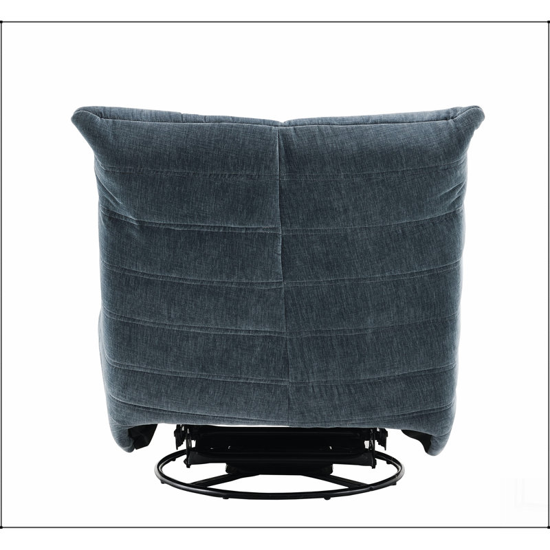 Fauteuil inclinable oscillant Talmon, Gris foncé