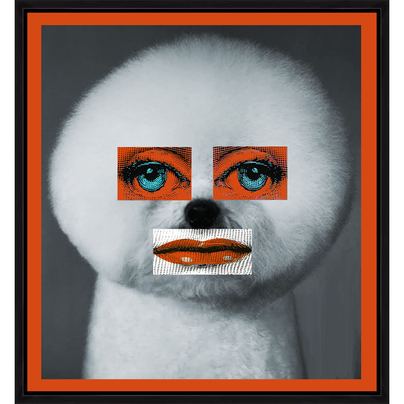 Puffball 2 Painting by Jeffrey Goodman, 34.75" H x 31.75" W, Glass Coat