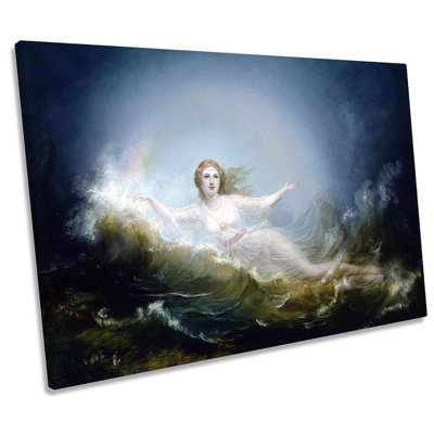 Robert Wilhelm Ekman Ilmatar - Wrapped Canvas Print