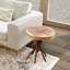 Table de bout à piédestal en bois massif Selah-1826893435-1775838805