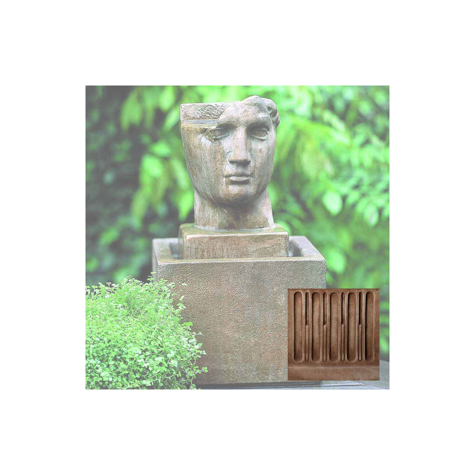Renfri Fountain, Brownstone