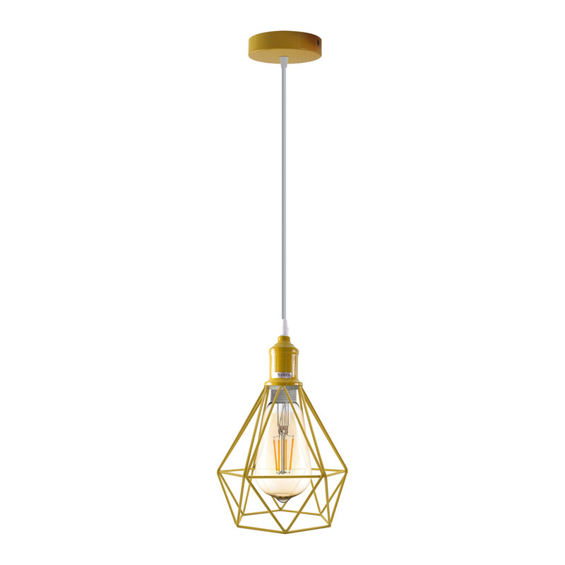 Berrin 1 - Light Single Pendant, Yes, Yellow