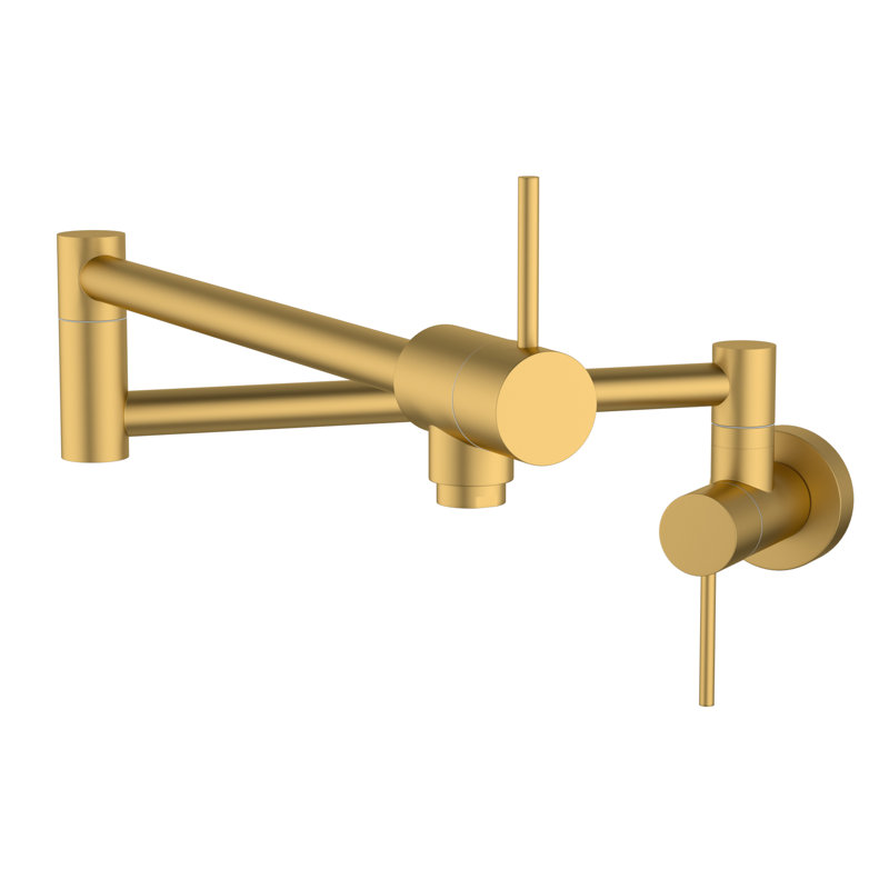 Logmey Kitchen Faucet, Gold