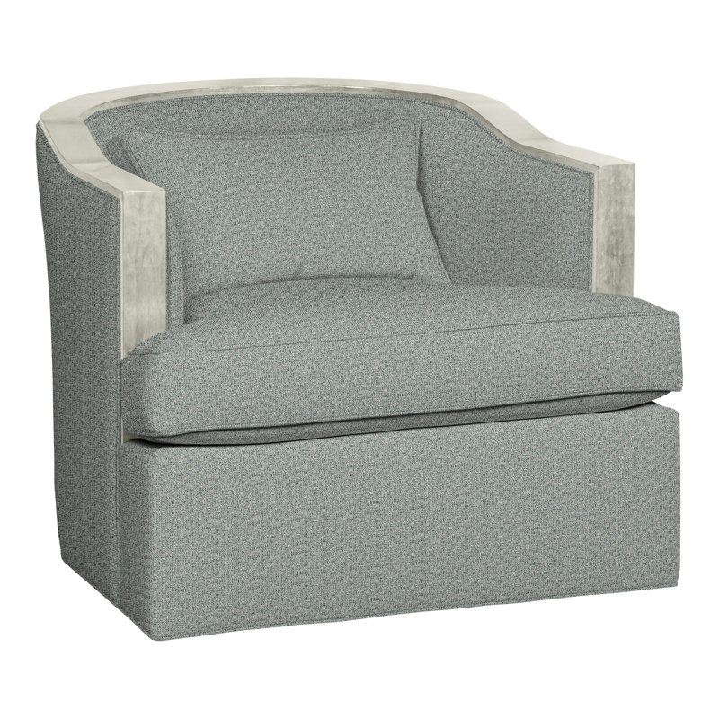 Fauteuil d'appoint pivotant Thom Filicia, Eau Tuck, Wrenn
