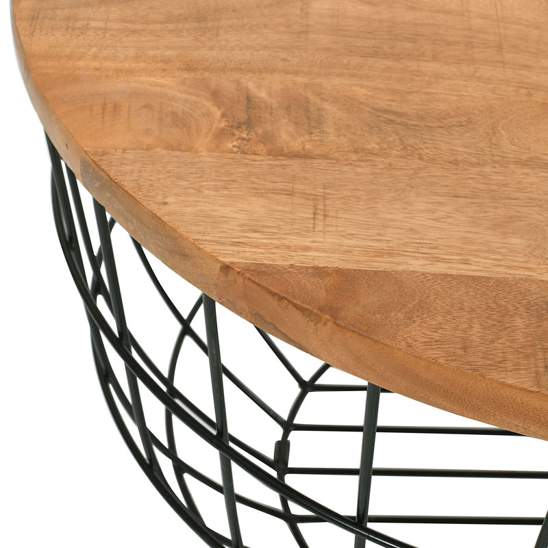 Table basse Lavergne, Noir