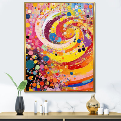 Spring Celebration Abstract Painting - Abstract Cubism Wall Art Prints