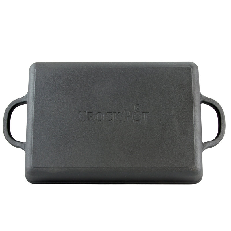 Crock-pot Artisan Rectangular Preseasoned Baking Dish