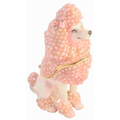 Poodle Metal Decorative Box