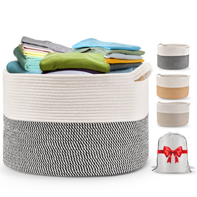 Cotton Rope Basket, Storage Baskets