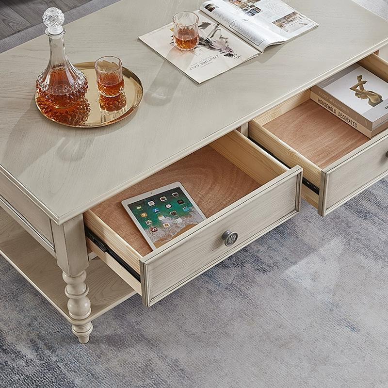 Table de bout rectangulaire American American, H 20,1 po x L 51,2 po x l 26,8 po