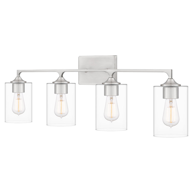 Alph 4 - Light Dimmable Vanity Light, Brushed Nickel