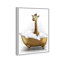 Bathtime Giraffe - Peinture sur toile-119891399-58873440-58873435