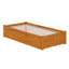 Lit plateforme en bois massif avec pied de lit et lit gigogne simple Concord-96140404-126307755