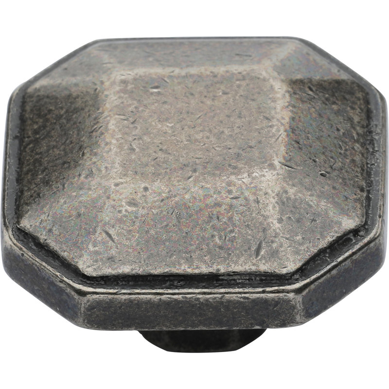 Jewelled Knob, 1.5, Medium White Bronze