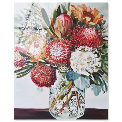 Australian Bloom I Acrylic Print Floral Wall Art by Art Remedy, Ready to Hang, 24 x 30