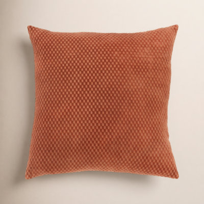 Zoya Textured Cotton Throw Pillow