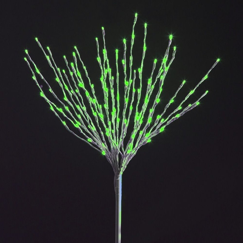 Light Burst LED Lighted Branch, Green