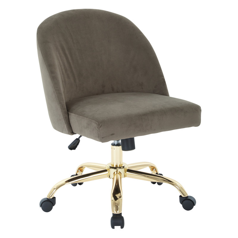 Polyester Blend Task Chair, Polyester Blend Otter