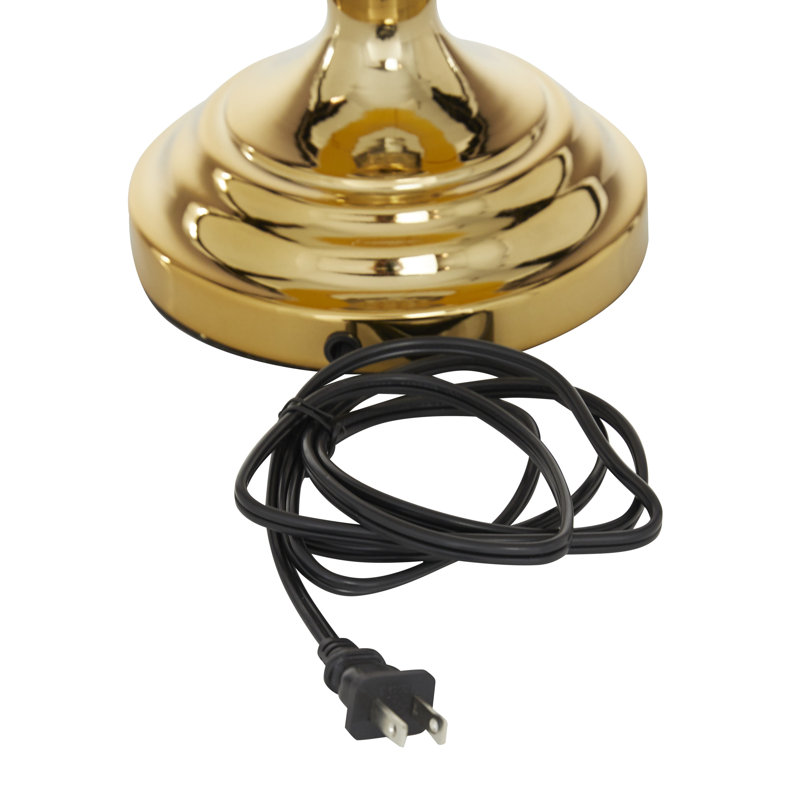 Lampe de table dorée 27 po Kimbro