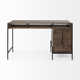 Dey 2 Piece Rectangular Writing Desk Office Set with Chair