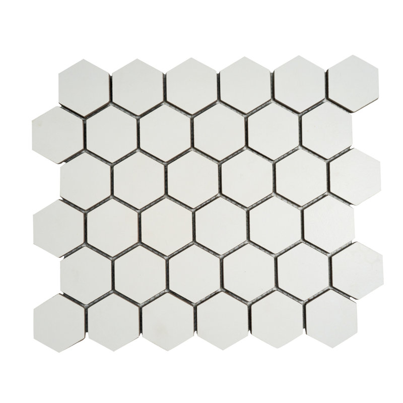 Carreau de mosaïque en porcelaine pour mur et plancher, Argent