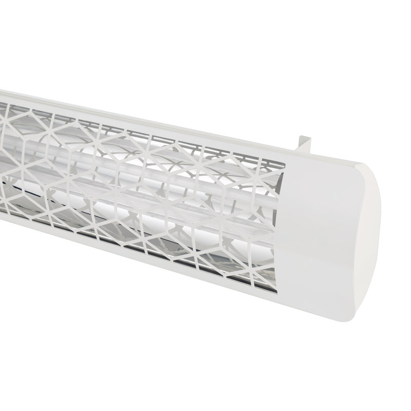     Chauffe-terrasse électrique à deux éléments 61 pouces et 6000 watts 240V Eurofase, Blanc