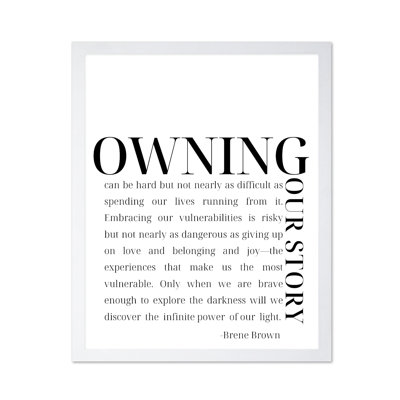 Owning Our Story