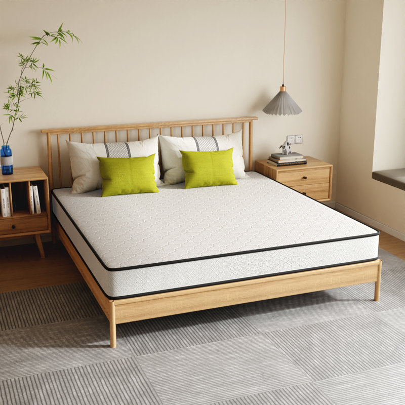 Scheinman FDW Firm Memory Foam Mattress, King, Standard Profile (8”)