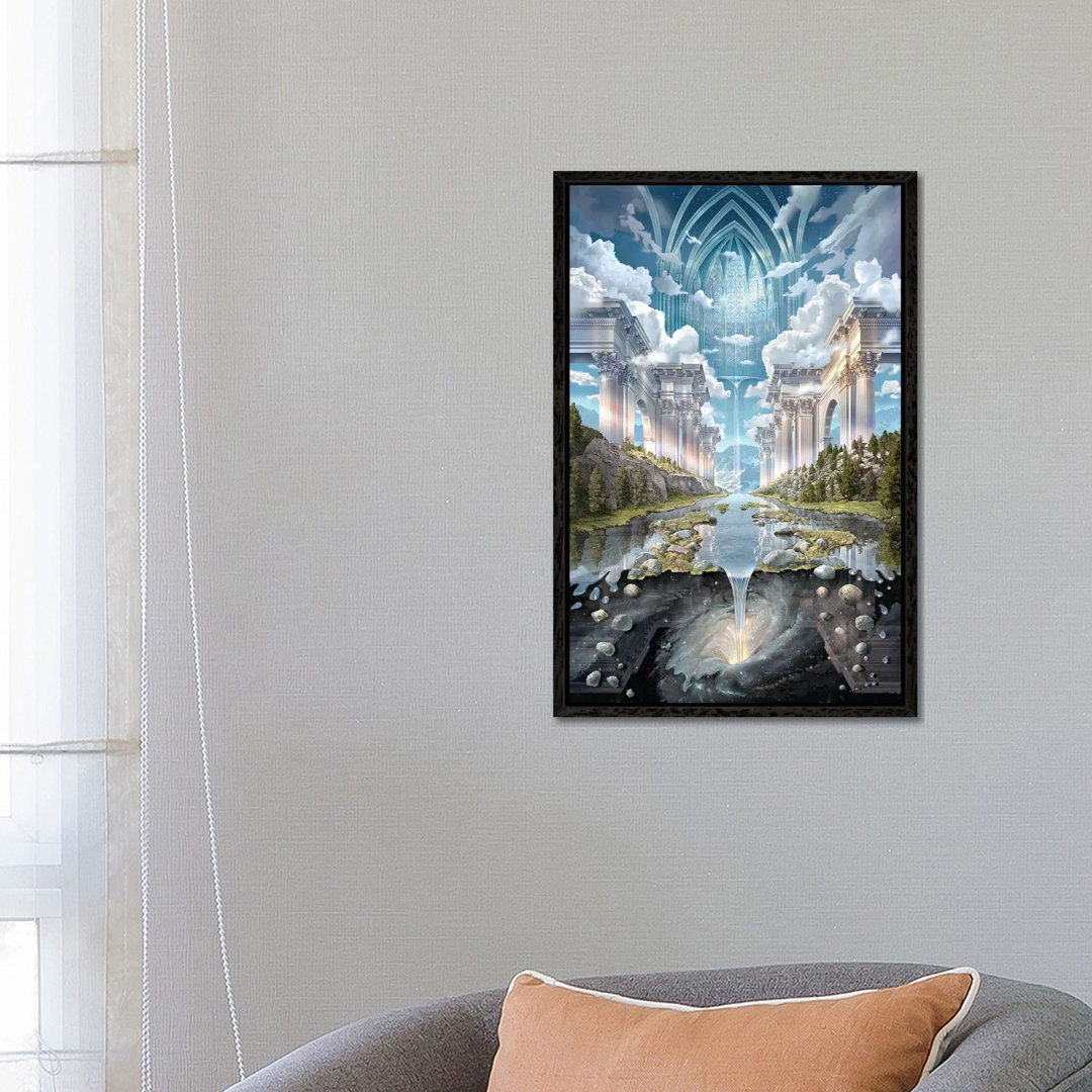 Genesis II von John Stephens - Galerie-verpackte Leinwand Giclée auf Leinwand