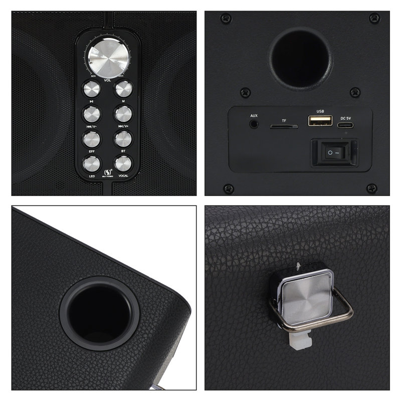 Haut-parleur portable sans fil Bluetooth