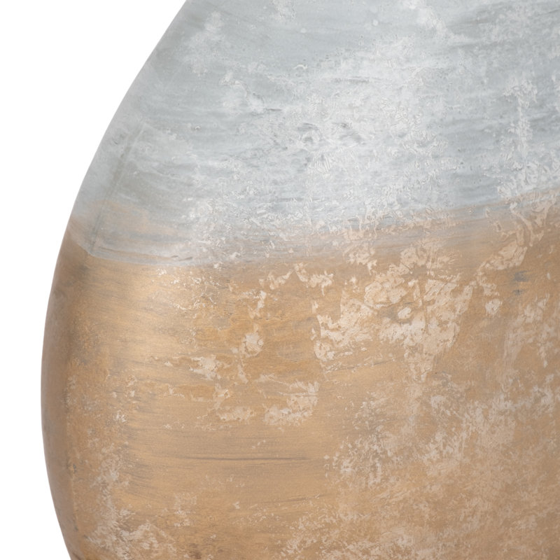 Vase en verre Emlynne, H 9 po x l 10 po x P 5 po