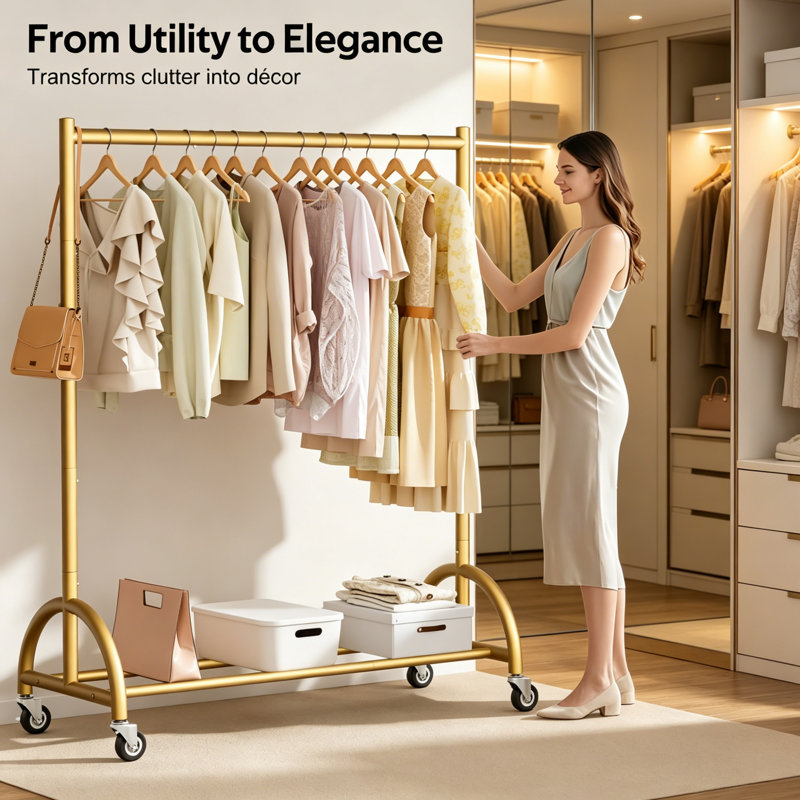 Adjustable Clothing Rack