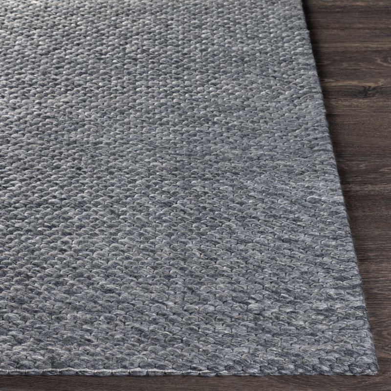 Aroara Wool Indoor Rug, Rectangle 8'10" x 12'