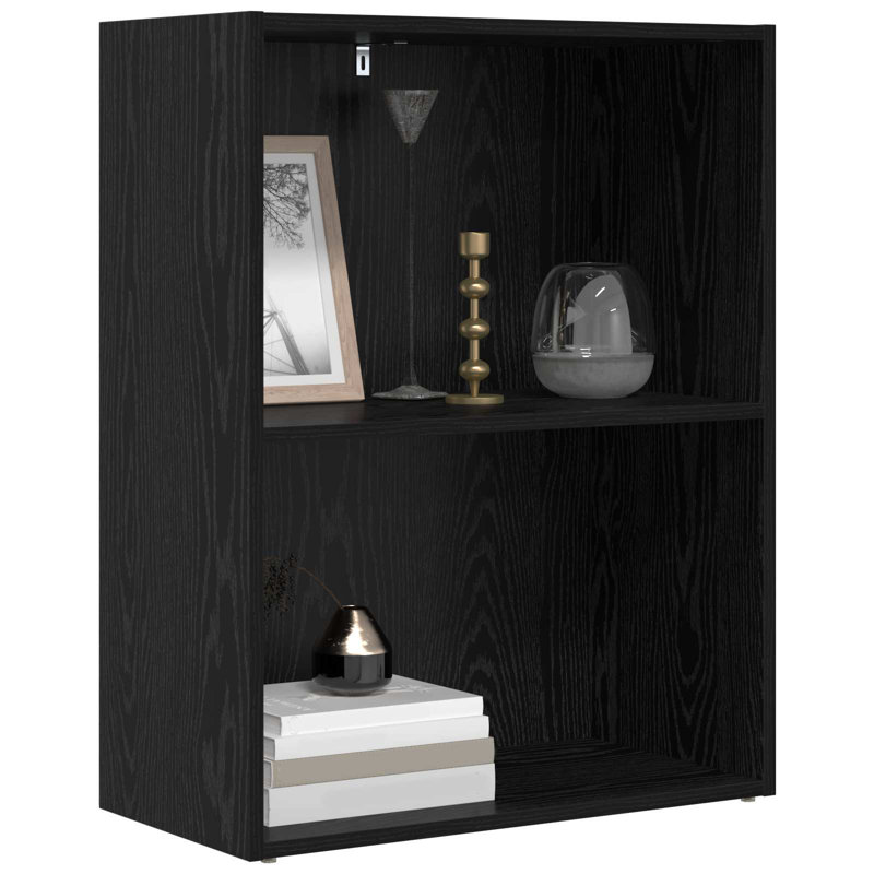 Bookcase, (2 Shelves) 76.5cm. H x 60cm. W x 30cm. D