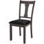Chaise d'appoint rembourrée à dossier en lattes-1329749830