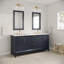 Elizabeth 72" Double Bathroom Vanity Set with Mirror-1208710750-1215016530