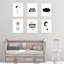 « minimaliste », ensemble de 6 pièces pour impression sur papier Deloney