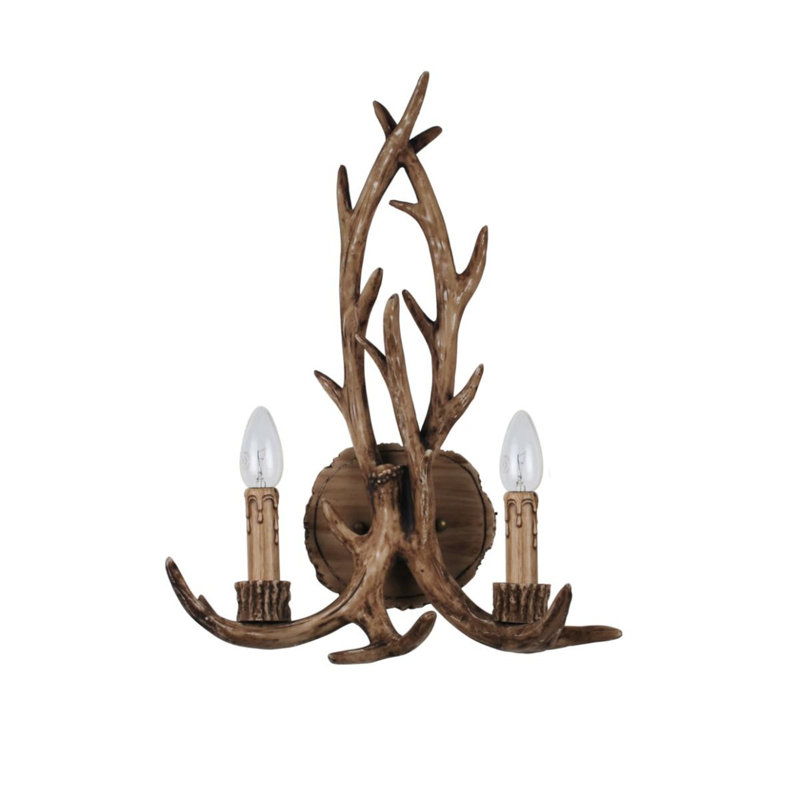 Resin Flush Mounted Sconce