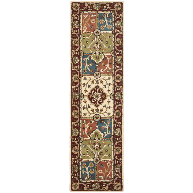 Hebron Hand Tufted Wool Oriental Rug, Runner 2'3" x 10'