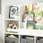Kids Bookcase And Bookshelf With 3 Collapsible Fabric Drawers Display Stand